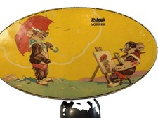 Riley's Toffee Oval Advertising Tin Candy & Nuts Theme Riley Brothers Halifax picture