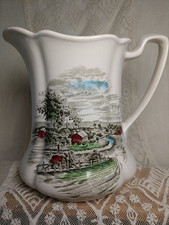 Vtg Johnson Brothers THE ROAD HOME Milk Creamer IRONSTONE 6