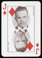 JOHN DILLENGER * 'AMERICAN OUTLAWS' Collector Playing Card * AMERICAN GANGSTER picture