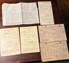 Report Cards From 1934-1940. David Smith Allen Park And Detroit Public Schools picture