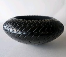 Mata Ortiz Blackware Pottery Signed by Raymond Quezada picture