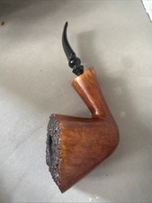 RARE Tim West Briar Handmade Large Jumbo Briar Pipe Used picture