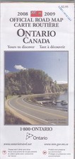 2008-2009 Official Provincial Issue Road Map of Ontario picture