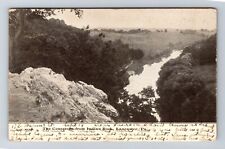 Lancaster PA-Pennsylvania, Conestoga From Indian Rock, Vintage c1906 Postcard picture