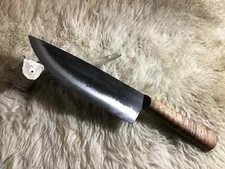 Jeff White Chef knife with curly maple handle picture