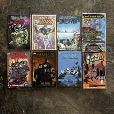 Comic Book Lot Of 8 Mixed DC Marvel Indie picture
