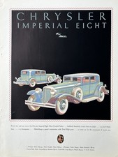 1931 Ad (9 3/4  X 12 3/4 inches) Chrysler Imperial Eight Close Coupled Sedan picture