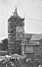 Church Steeple Construction Myerstown Pennsylvania PA - Reprint picture