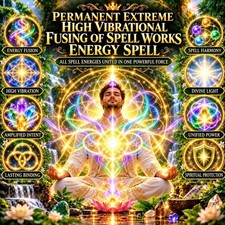 Permanent Extreme High Vibrational Spell Fusion | Amplify & Unite All Spell Work picture