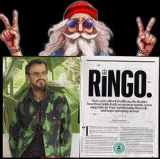 Ringo Starr : Sixty Years after Ed Sullivan.... : 2023 print article picture