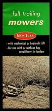 New Idea Full Trailing Mowers Foldout Brochure AVCO Vintage 010725WT-C picture