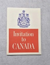 Invitation To Visit Canada Tourist Booklet Vintage 1967  expo67 picture