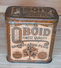 Vintage QBOID TOBACCO TIN RICHMOND VA VIRGINIA picture