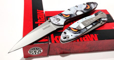 KERSHAW USA KS1660 Spring Open Assisted WHITE HAWK Hunting Folding Pocket Knife picture