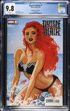 Queen In Black #1 CGC 9.8 NM David Nakayama Swimsuit Variant VENOM HTF New Slab picture