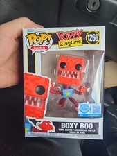 Funko Pop Poppy Playtime - Pop Boxy Boo - Funko (Exclusive) #1266 W/ PROTECTOR picture