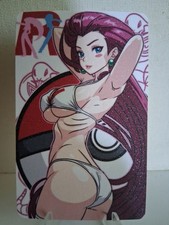 Jessie Pokémon Glitter Anime Trading Card  picture