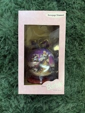 Vintage 1996 Barbie Decoupage Ornament From Barbie With Love Christmas Mattel picture