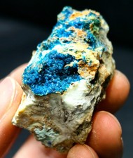 39g Top Quality Rare Blue Veszelyite Rock Matrix Yunnan picture