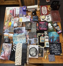 Huge OwlCrate Bookish Merch Lot Of Fandom Accessories Items Collection YA picture