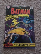 Vintage 1966 DC Comics Batman Comic Book #188 picture