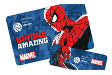 New York Public Library Spiderman Card - Limited Edition - NYPL -Marvel Universe picture