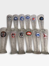 Vintage NSW Rugby League Team Logo Pilsner Glasses, Set Of 12, Winfield Cup Era picture