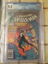 Amazing Spider-Man #252 CGC 4.5 Newsstand Edition 1st App Of Black Costume  picture