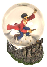 Vintage 2000 Enesco Harry Potter Quidditch Snow Globe Hogwarts Castle Figure picture
