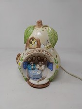 Vintage Derek Fowler Piggery Pottery ‘Pear Drop Cafe’ Childs Night Light 1988 picture