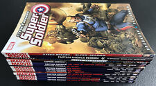 Captain America TPB Lot Of 13 Brubaker Hogan Reborn Death Red Menance NM picture