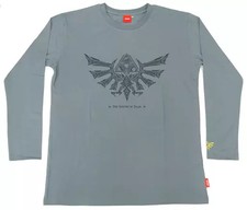 Title: Nintendo Legend of Zelda Hyrule Emblem Gray XL Long T-Shirt Brand: Nint picture