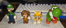 Super Mario Lot 4,*RARE* Banpresto 2010 Luigi, Maio Cay and Racoon, Yoshi works picture