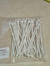 70's Vintage Playboy Cocktail Stir Sticks (White) complete with 50 Garnish Picks picture