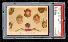 1959 Fleer Three Stooges #68 Quick call the S. P. C. A.   PSA 9 picture