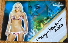 2009 Bench Warmer Limited Gold Foil Autograph #14 of 24 - Megan Hauserman AUTO picture