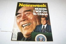 7/26/1971 NEWSWEEK magazine NIXON - UNREAD picture