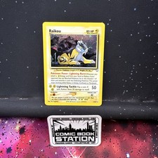 Raikou 13/64 2000 Pokemon Unlimited Holo Neo Revelations Ken Sugimori English KD picture