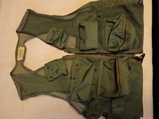Vintage Genuine USAF Aircrew Military Mesh Survival Vest (Viet Nam Issue) picture