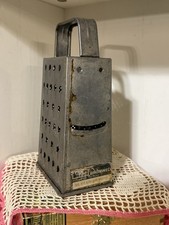 Bromwell Vintage #419 Metal Cheese Grater With Original Sticker picture