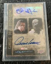 2023 upper deck moon knight dual auto Ethan Hawke Oscar Isaac  #25 autograph picture