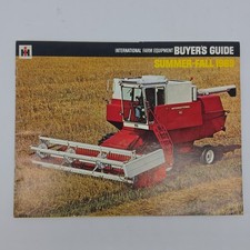 International Harvester Farm Buyers Guide 1969 Sales Brochure Summer-Fall picture