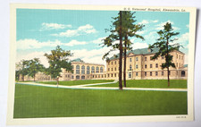VTG 1944 ALEXANDRIA LA PC US Veteran's Administration Hospital MINT picture