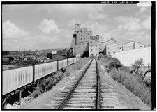 Photo:Avery Island LA 1910s Salt Works Breaker Complex Railroad Track picture