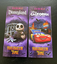 Disney Disneyland & DCA Halloween Time Guidemap Brochures Magic Key 2026 picture