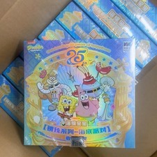 SpongeBob SquarePants Collectible Trading Cards VANLUCK 25th Anniversary 2 Boxes picture
