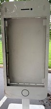 vitage Giant iphone Display. 7+ft tall Early iphone Promotional Retail Display picture