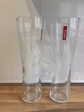 2x Peroni Nastro Azzurro Old Style One Pint 20oz Beer Glass Brand New CE M18 picture