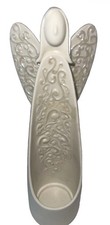 Cute PartyLite Angel Votive / Tea Lite Candle Holder Porcelain 9