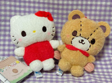 Sanrio Characters Moco Mee Mini Plush Toy Doll Mascot tiny chum Hello Kitty set picture